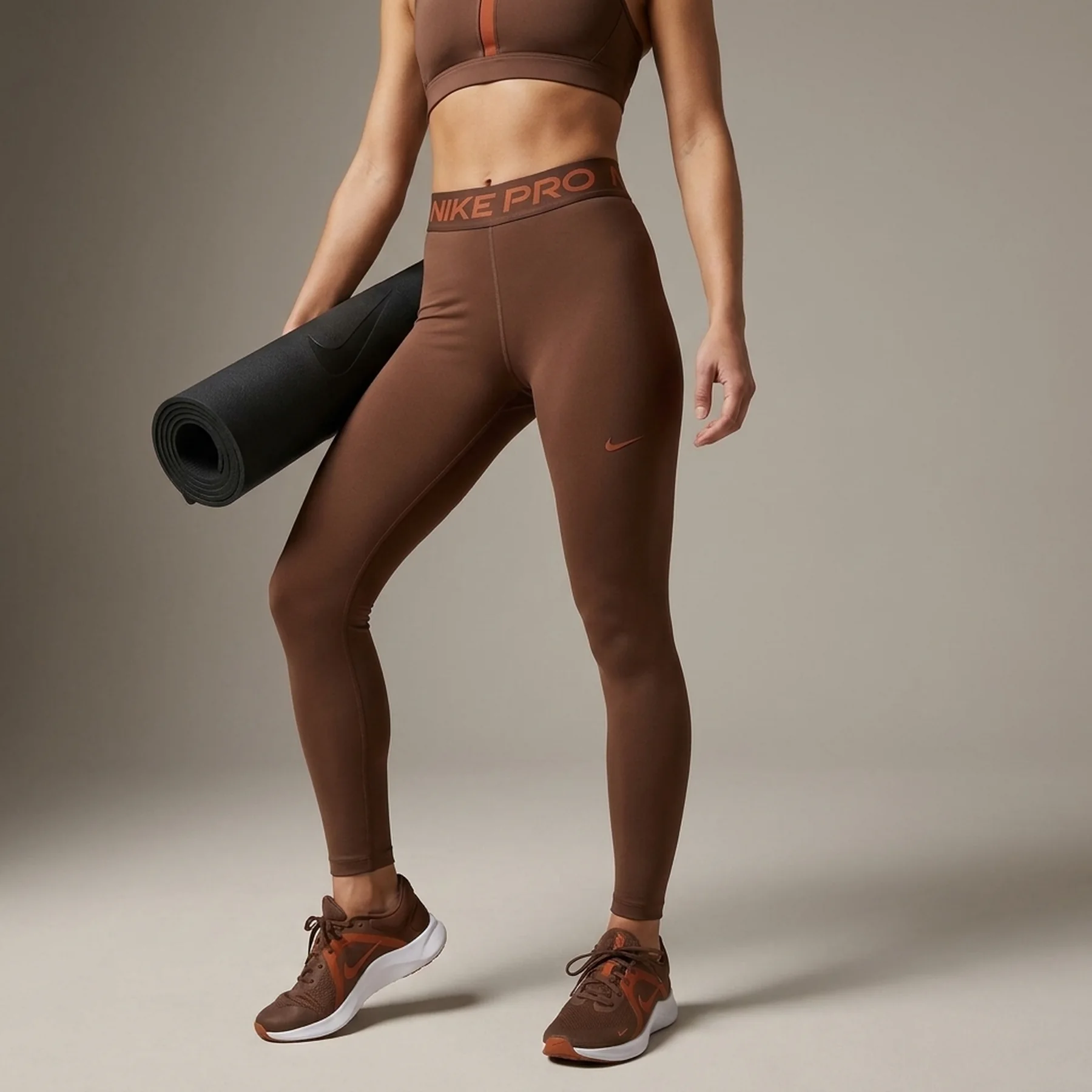 Лосіни жіночі Nike Pro 365 Brown (CZ9779-832)
