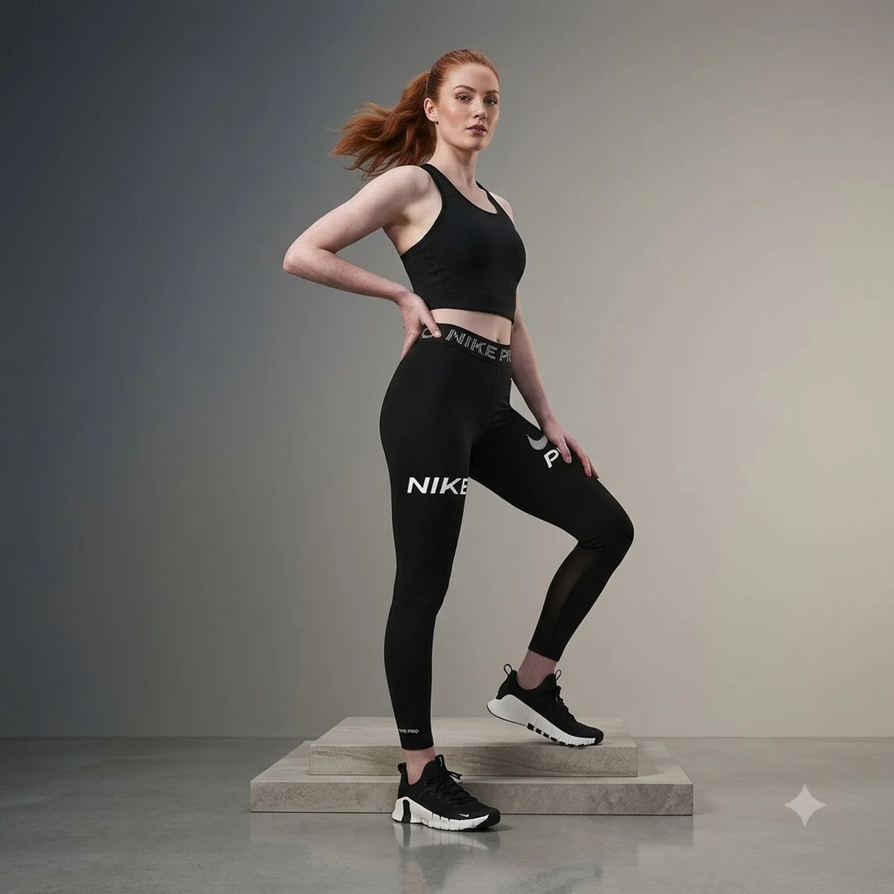 Лосіни жіночі Nike Pro 7/8 Black (HV2306-010)