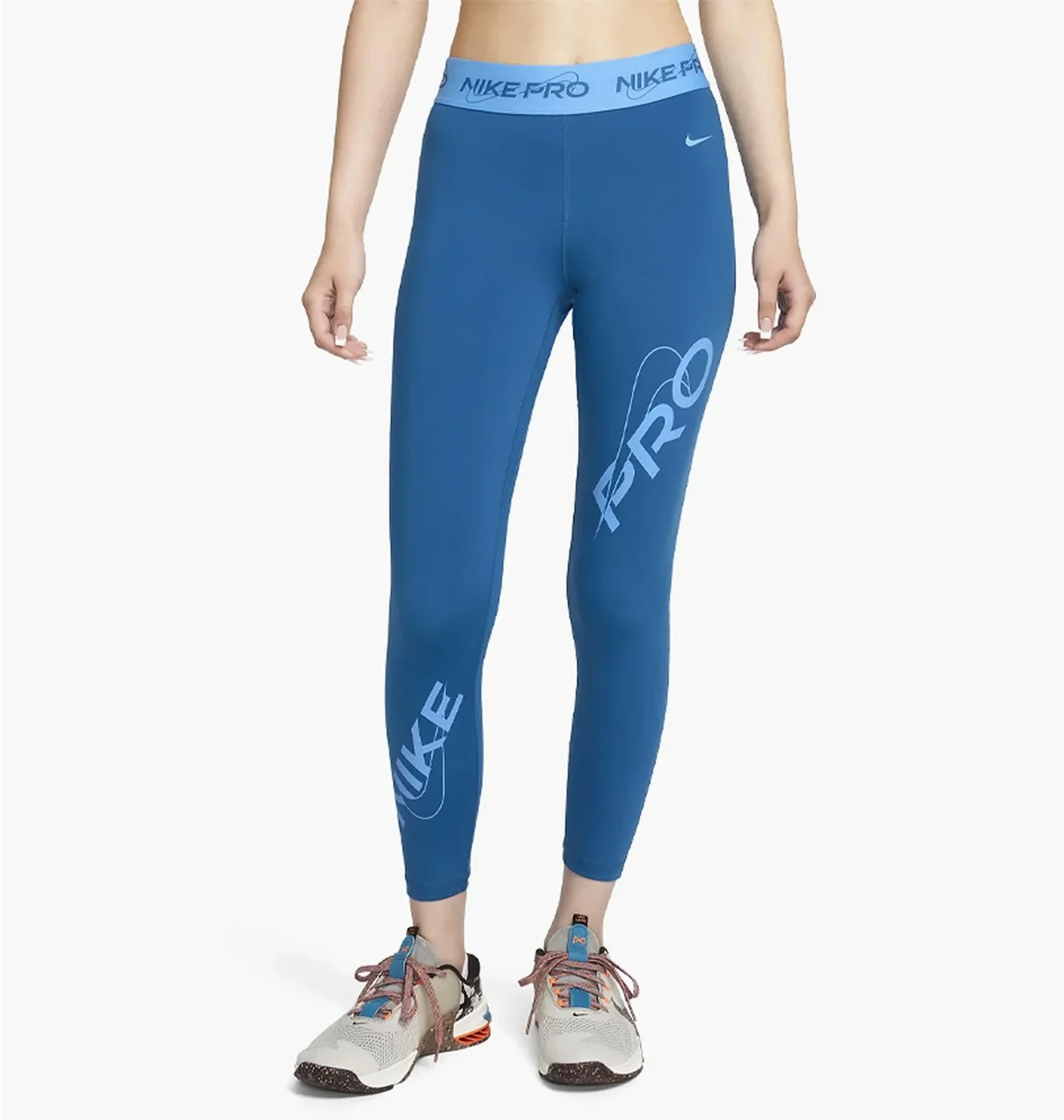 Лосіни жіночі Nike Pro Mid-Rise 7/8 (FB5488-457)