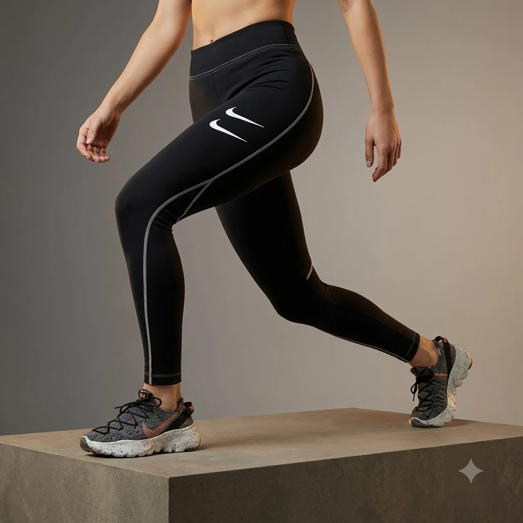Лосіни жіночі Nike Sportswear Swoosh Black (DD5588-010)