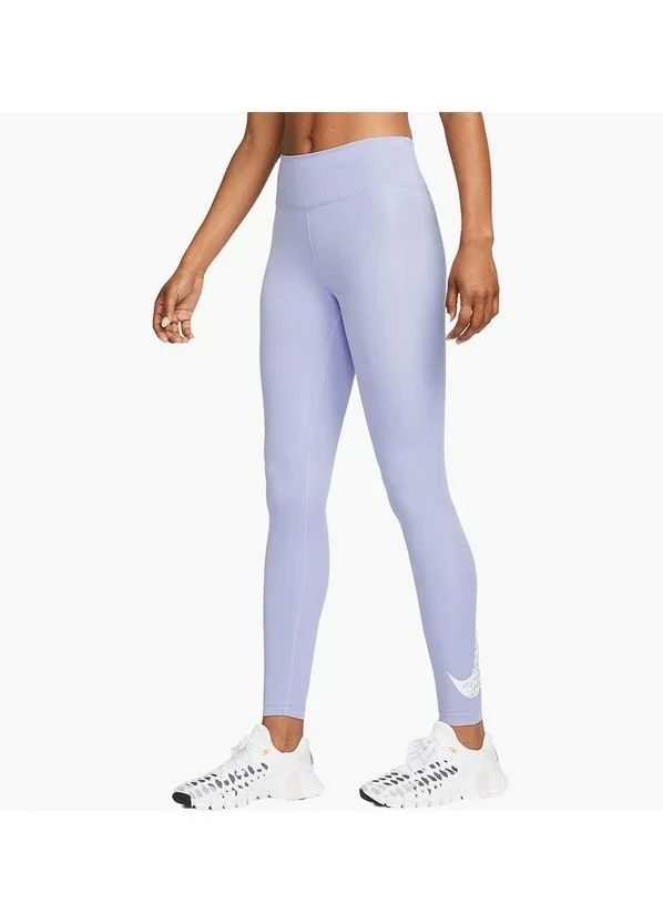Лосіни жіночі Nike Swoosh Run Leggings Light Blue (DM7767-569)