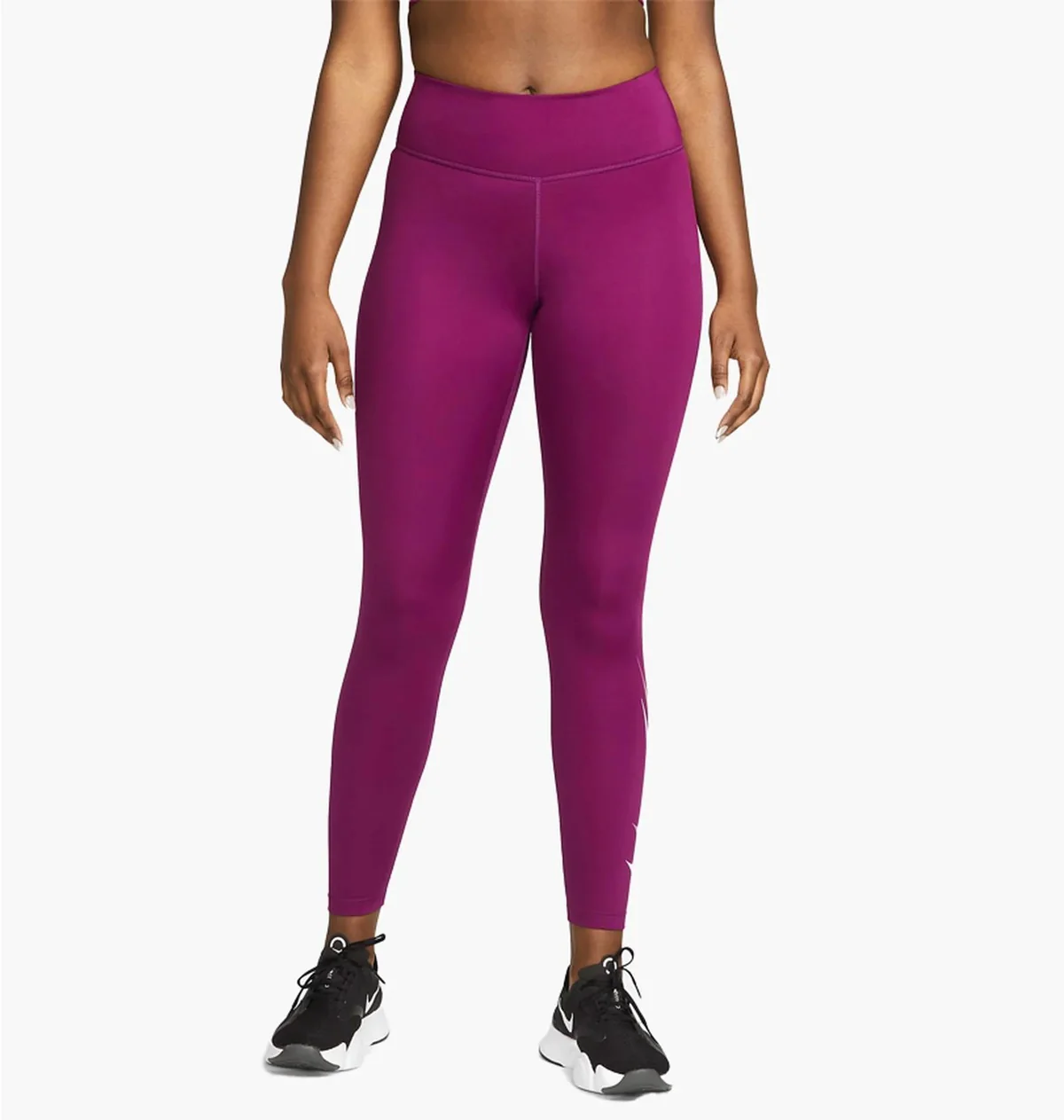 Лосіни жіночі Nike Swoosh Run Violet (DD6835-610)