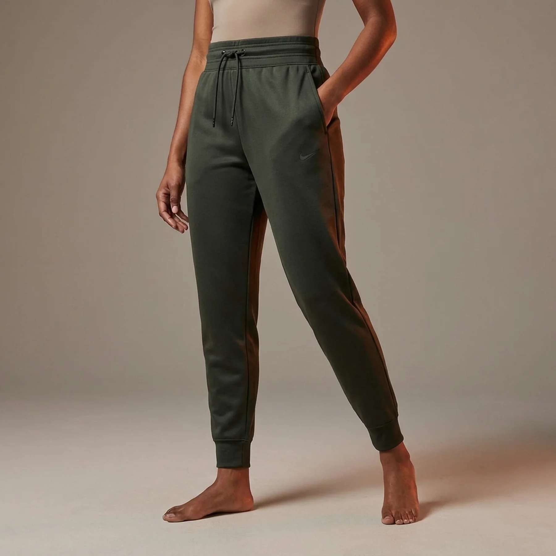 Лосіни жіночі Nike Therma-Fit Olive (FB5431-338)