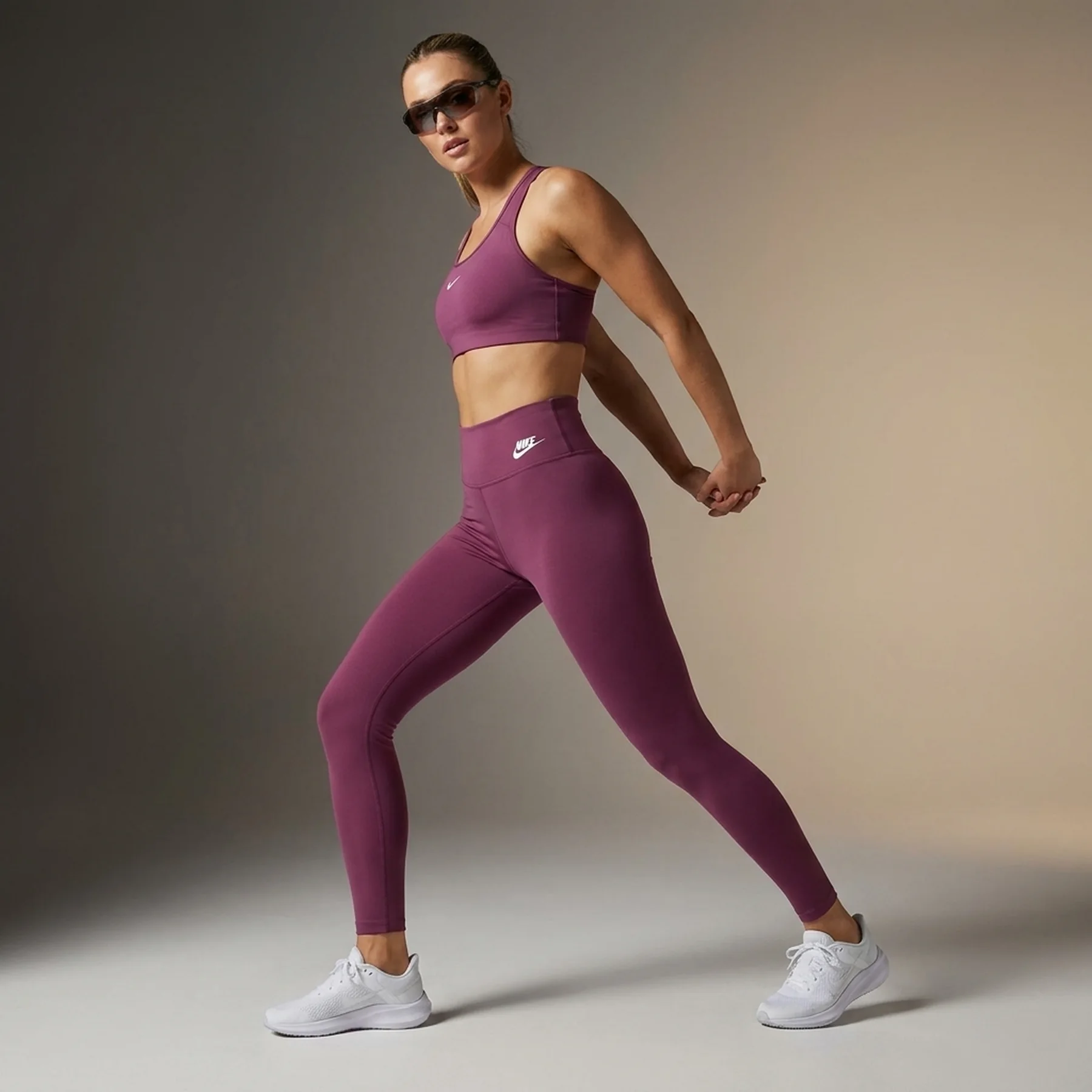 Лосіни жіночі Nike Universa Violet (DQ5897-610)