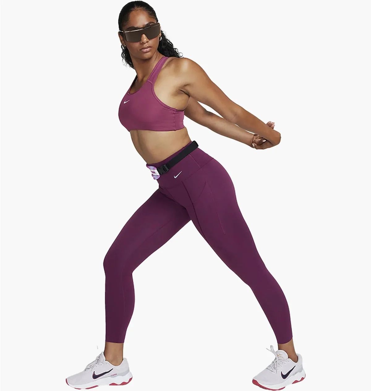 Лосіни жіночі Nike Universa Violet (DQ5897-610)