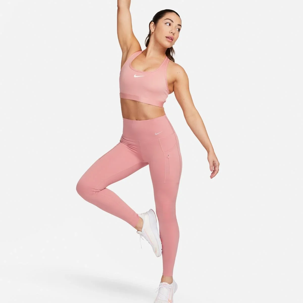 Лосіни жіночі Nike W Dri-Fit Go Hr Tght (DQ5668-618)