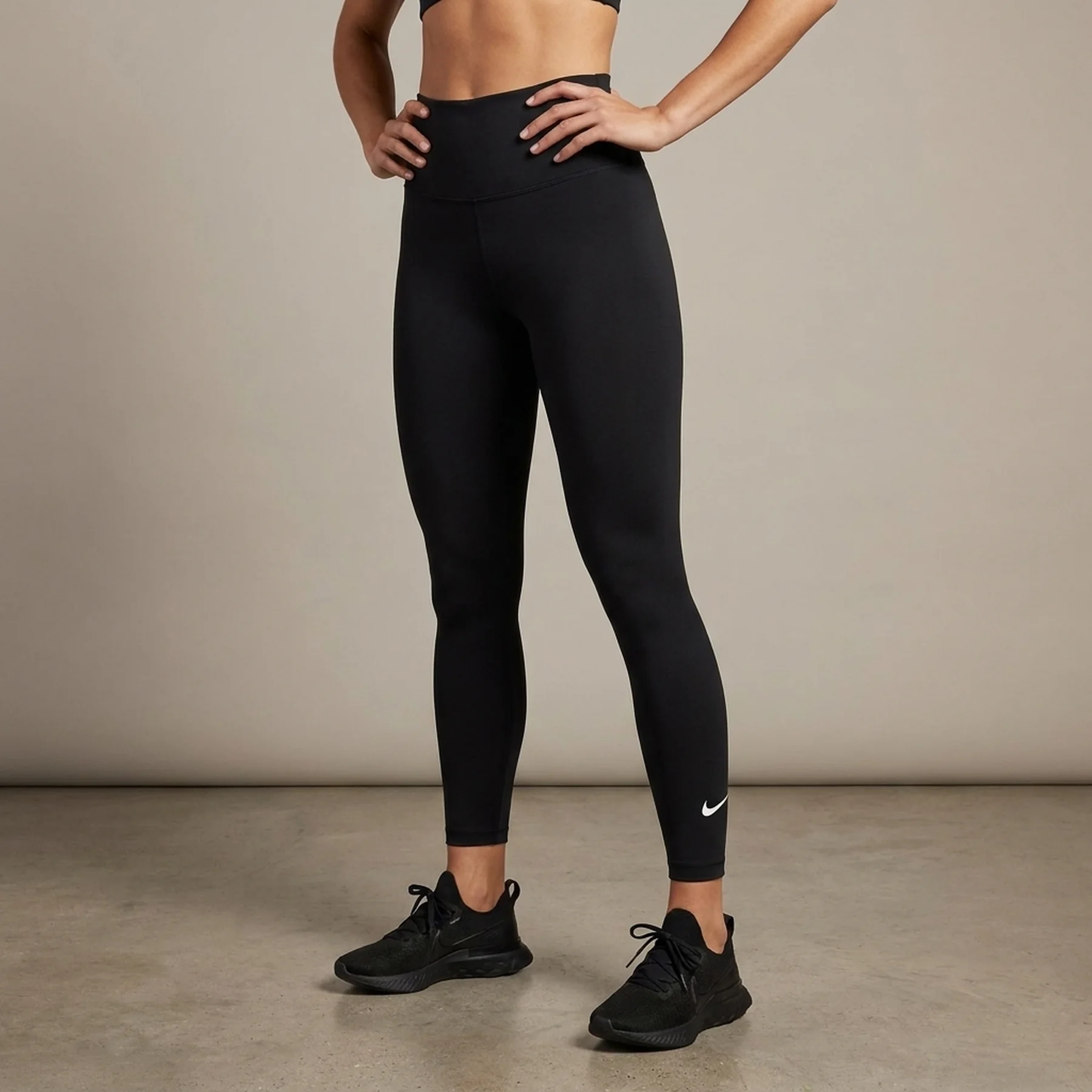 Лосіни жіночі Nike W One Tf Hr 7/8 Tght (FB8612-010)
