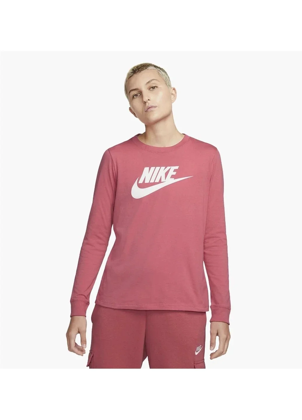 Лосіни жіночі Nike Womens Long-Sleeve T-Shirt Pink (BV6171-622)
