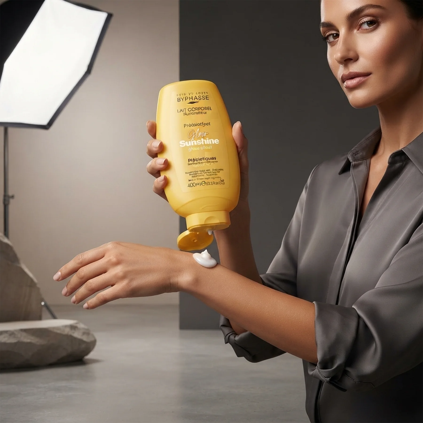 Лосьон Byphasse Glaze Effect Body Milk 400 мл