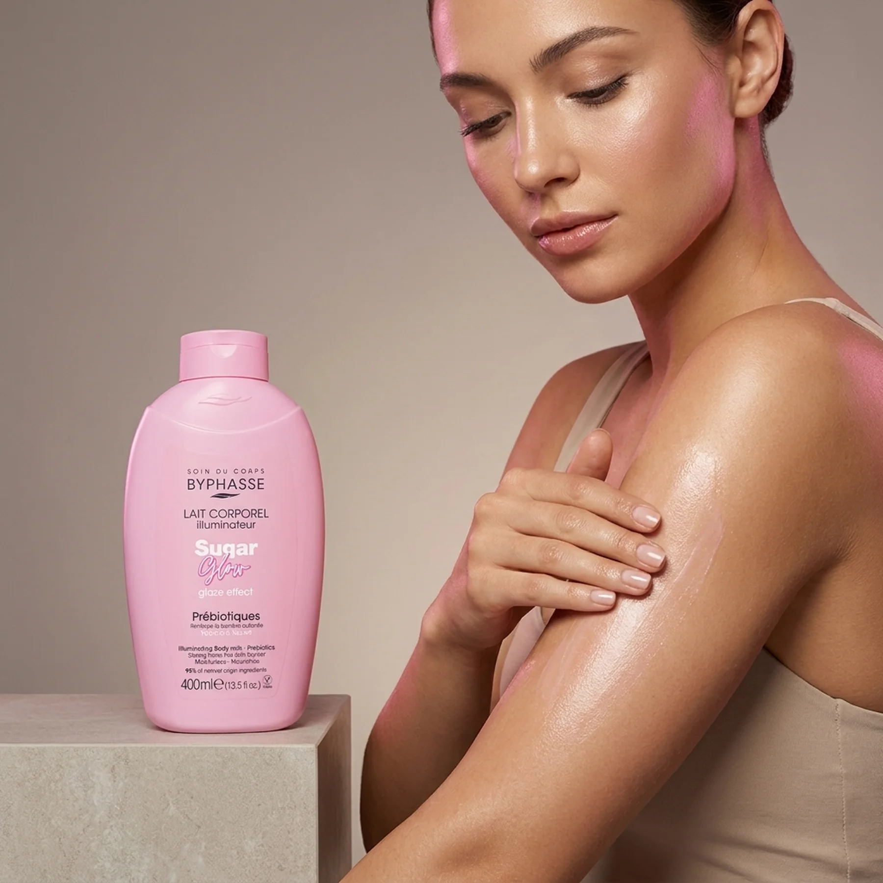 Лосьон Byphasse Glaze Effect Body Milk 400 мл