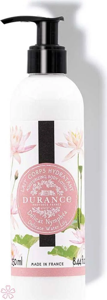 Лосьон для тела питательный Durance Moisturizing Body Lotion 250 мл Ніжна водяна лілія