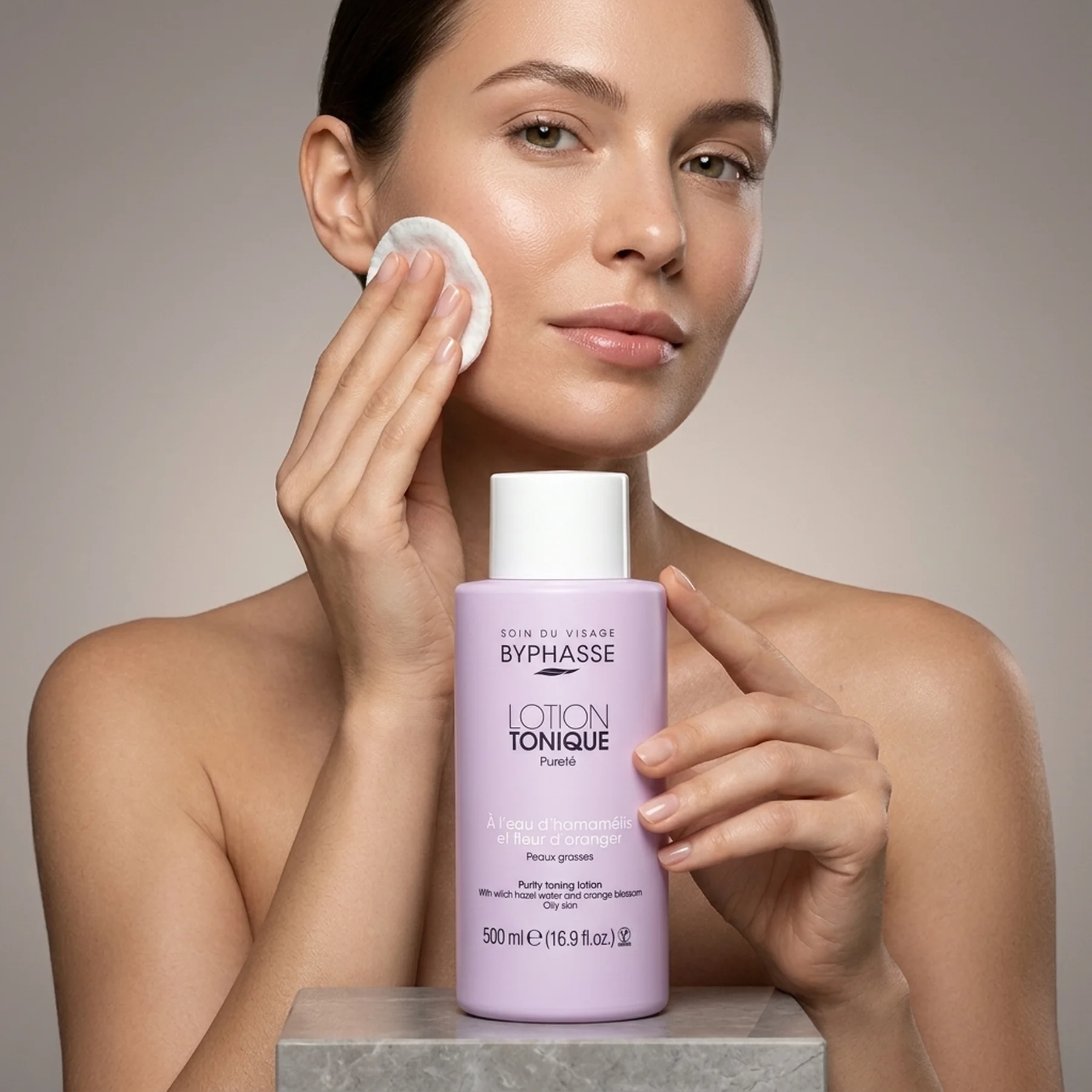 Лосьон-тоник для лица Byphasse Purity Toner Lotion 500 мл Оновлений дизайн