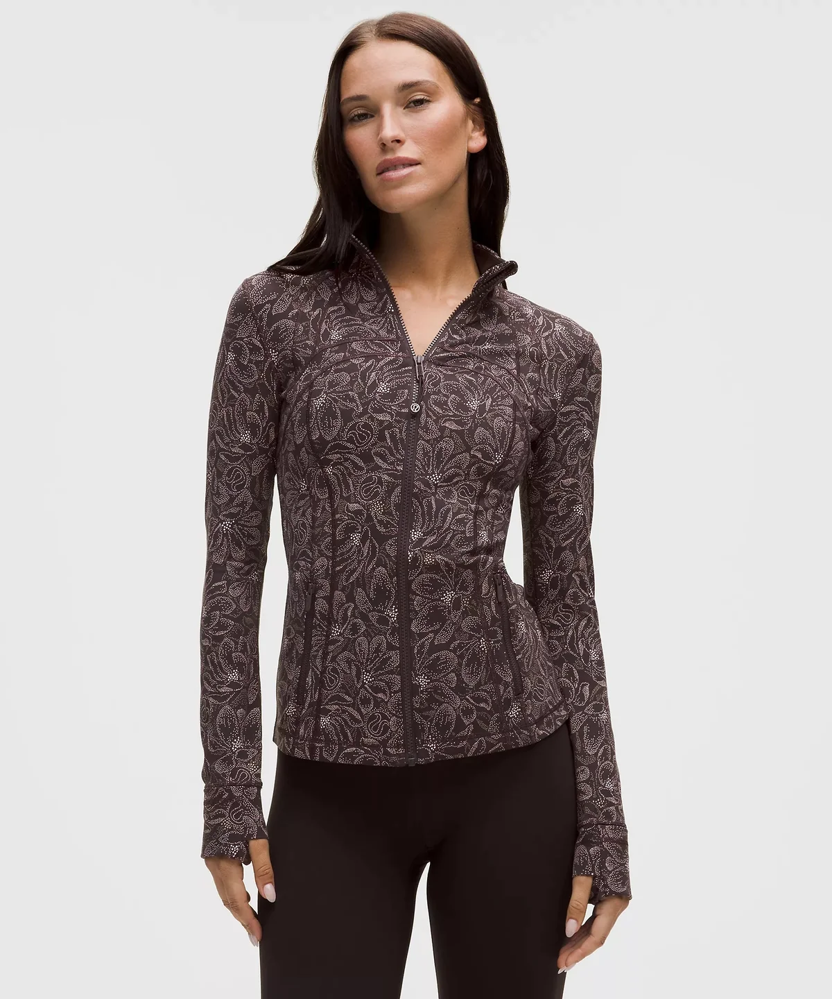 Lululemon Define Jacket Nulu Dotted Magnolia Pink Multi