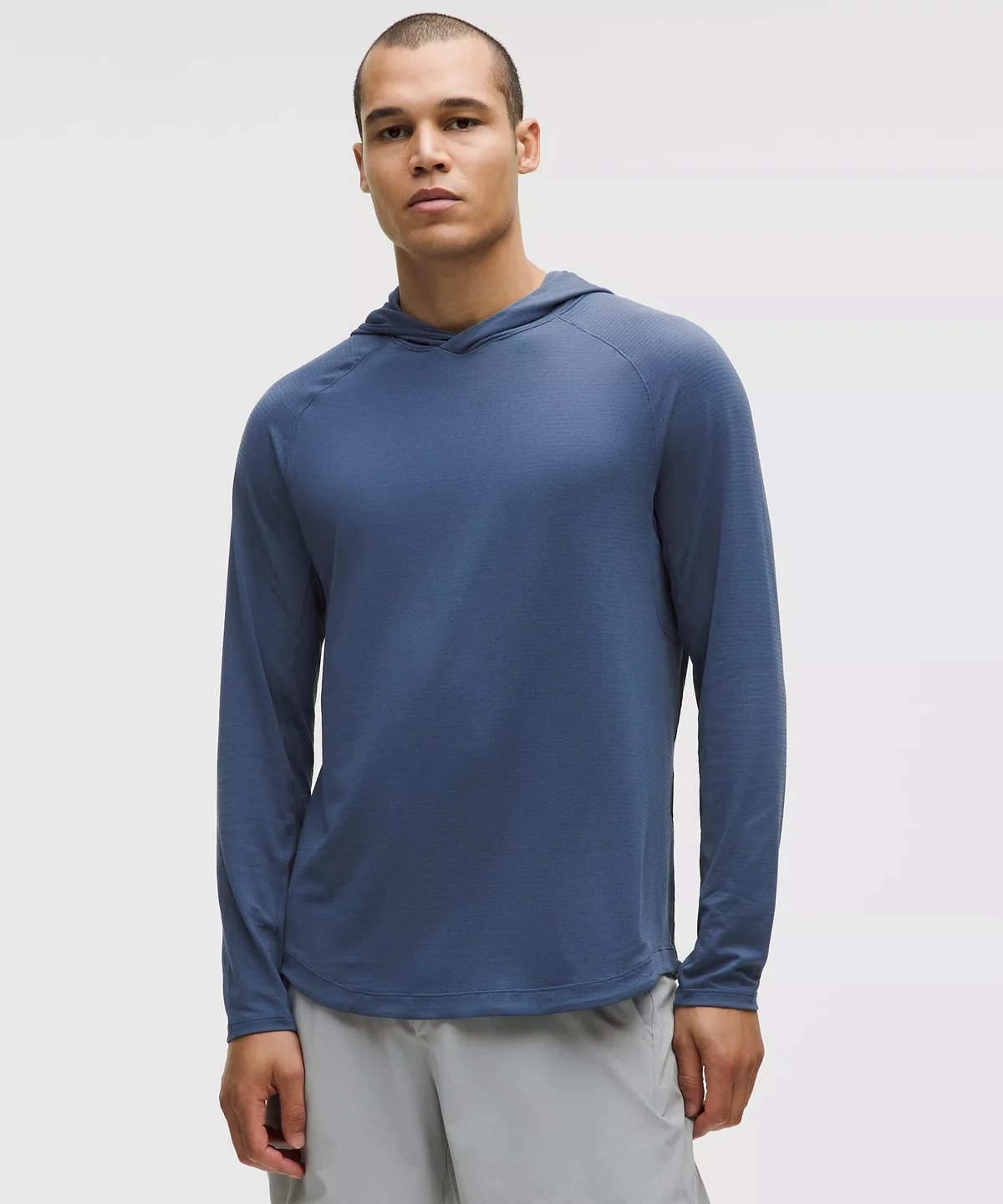 Lululemon License to Train Hoodie Blue Twill