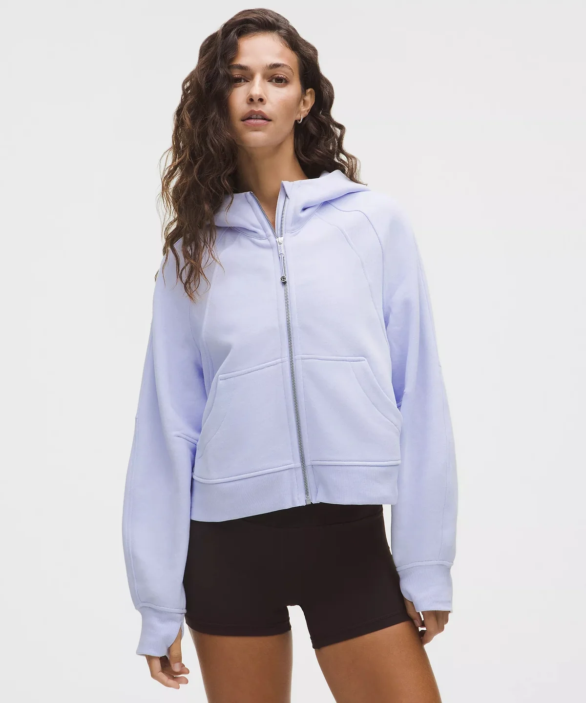 Lululemon Scuba Oversized Full-Zip Hoodie Serene Blue