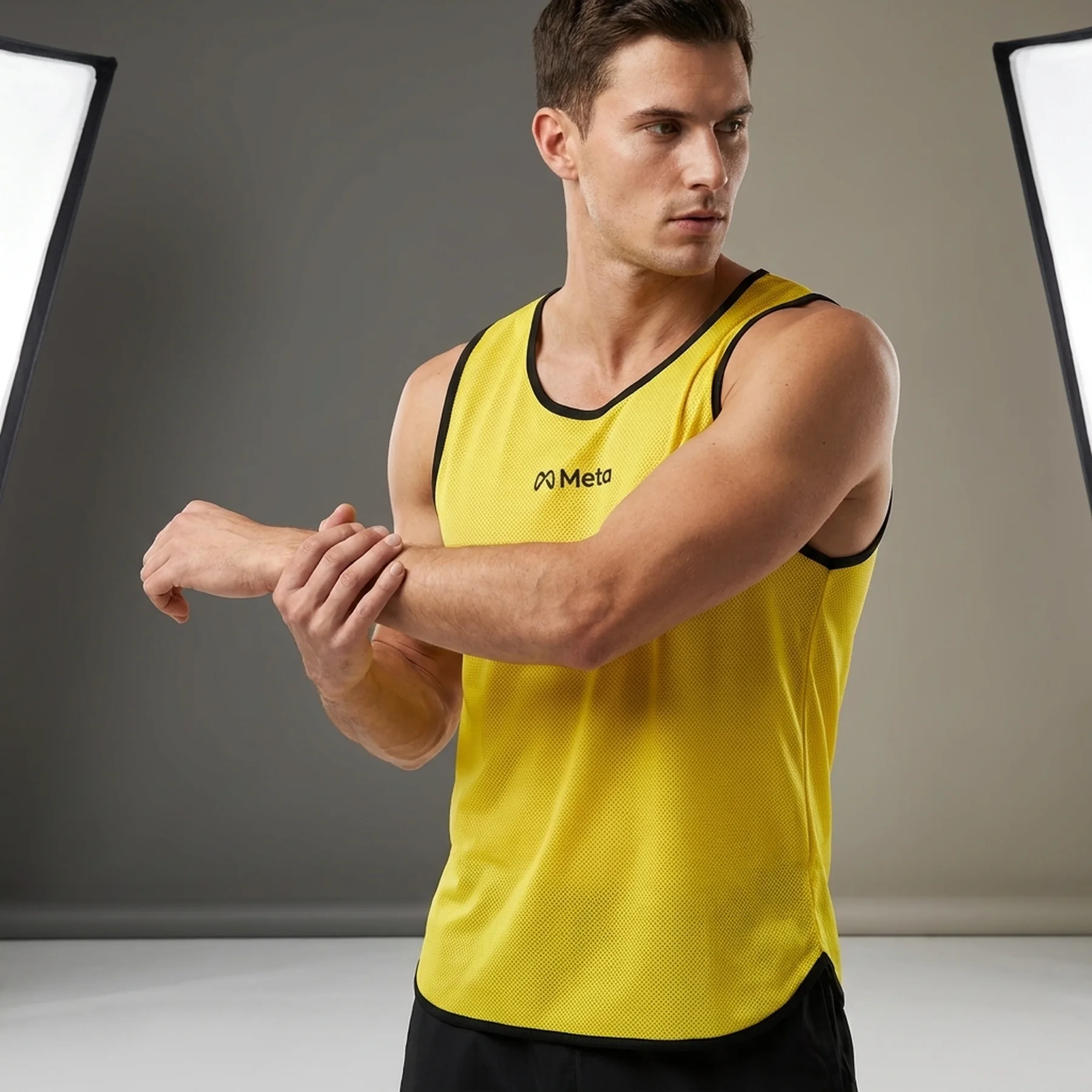 Манішка Meta Training Bib лемон Уні