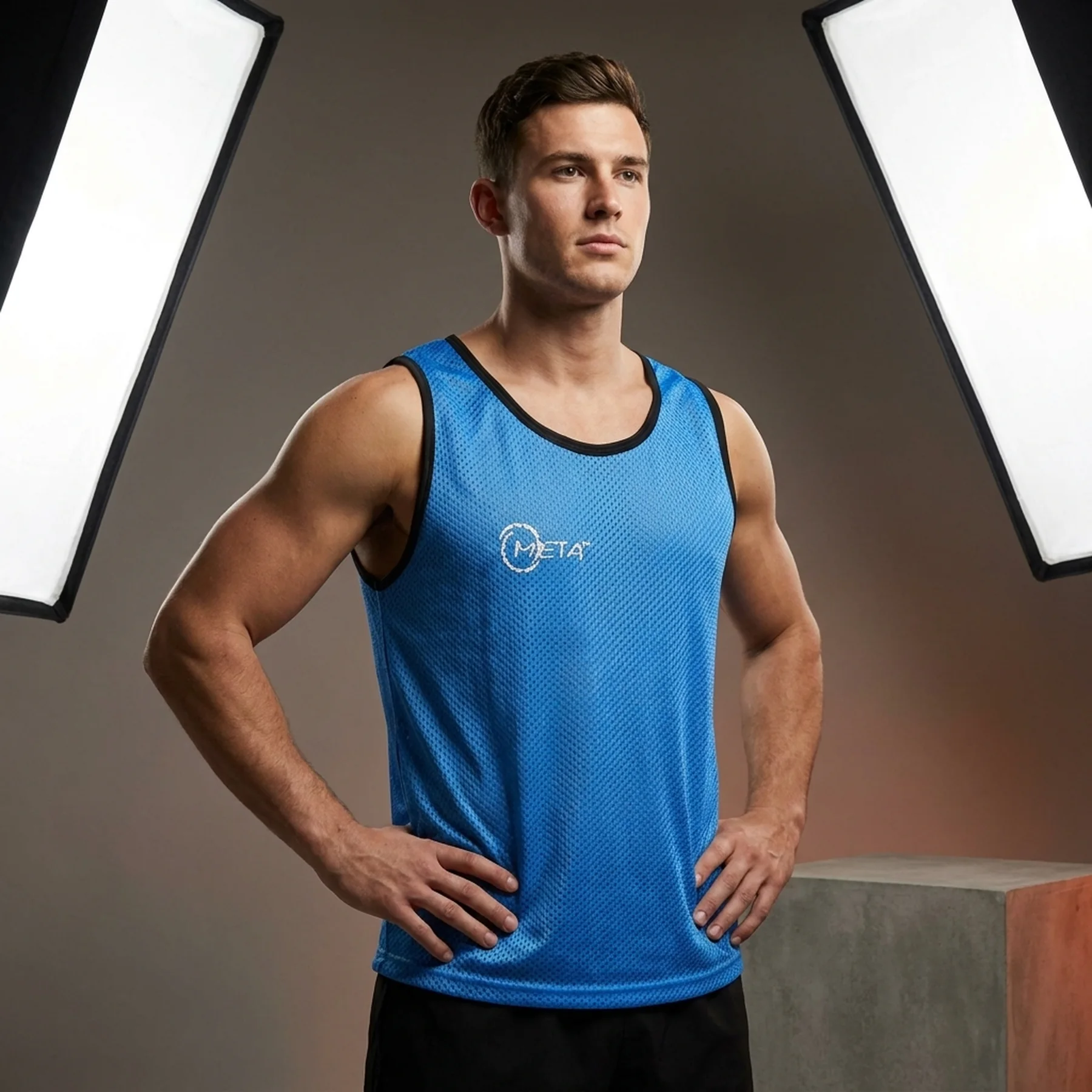 Манішка Meta Training Bib синій Уні S