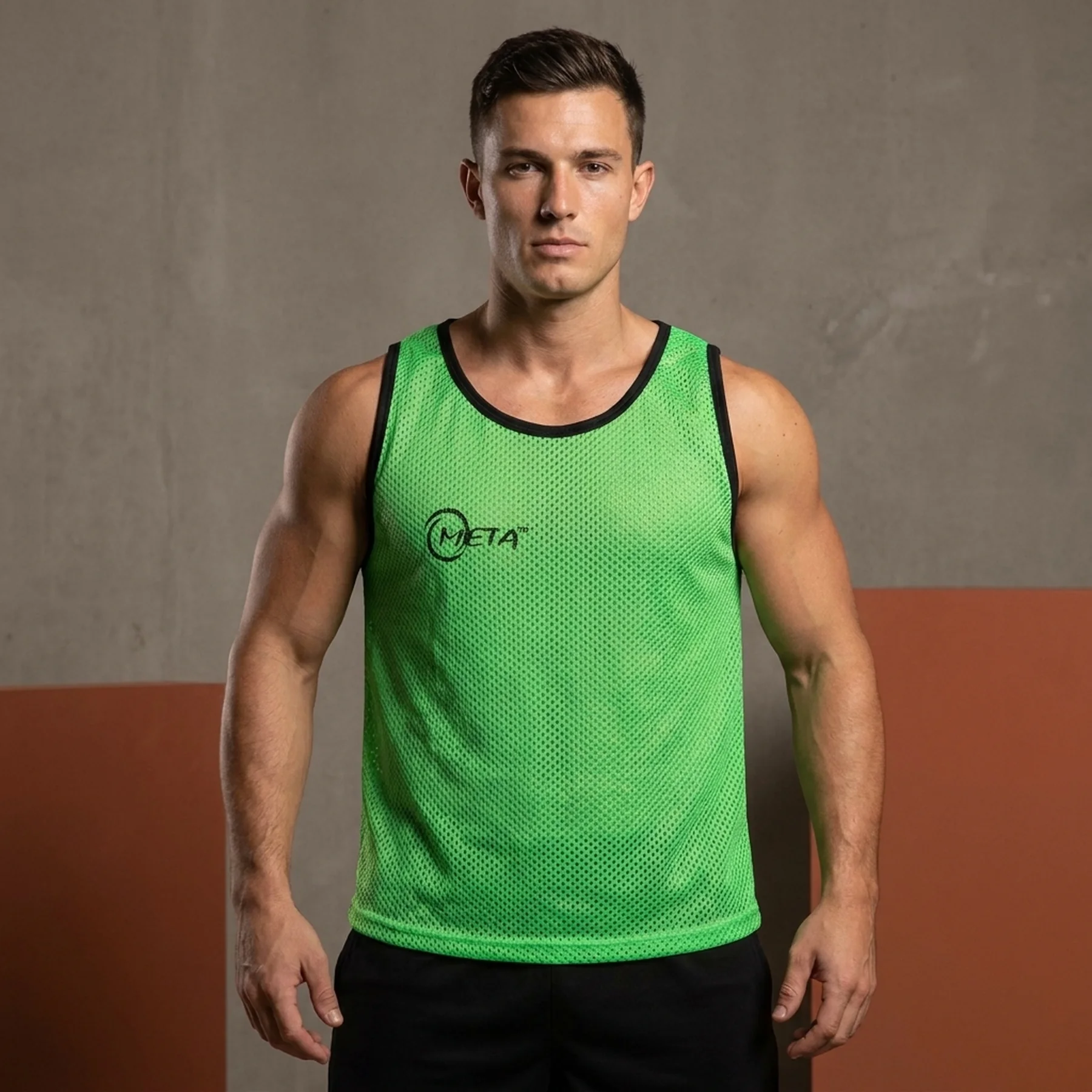 Манішка Meta Training Bib зелений Уні M