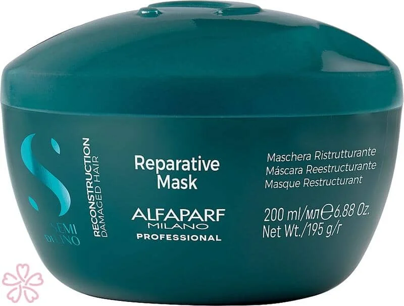 Маска Alfaparf Milano Semi Di Lino Reconstruction Reparative Mask 200 мл