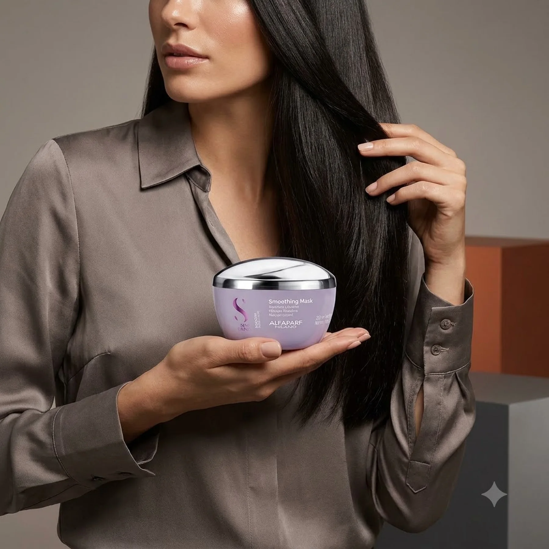 Маска Alfaparf Milano Semi di Lino Smooth Smoothing Mask 200 мл
