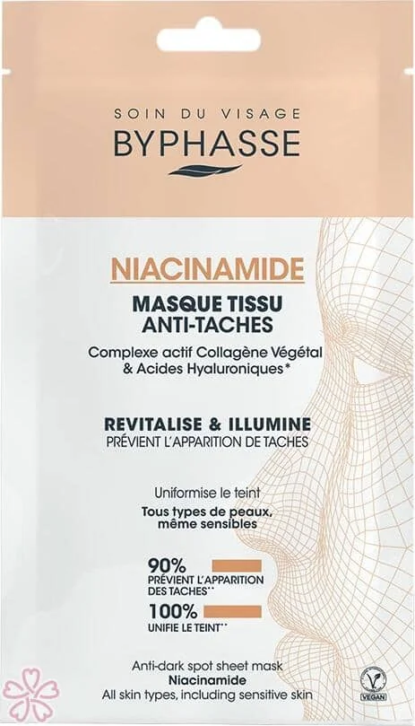 Маска Byphasse Masque Tissu Anti-taches Niacinamide
