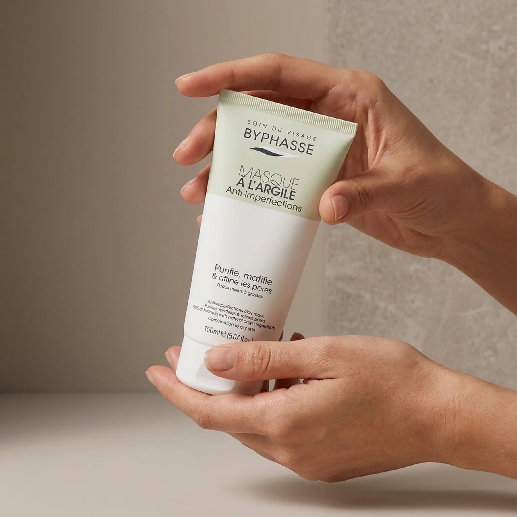 Маска для лица Byphasse Masque A L'Argile Anti-imperfections Clay Mask 150 мл
