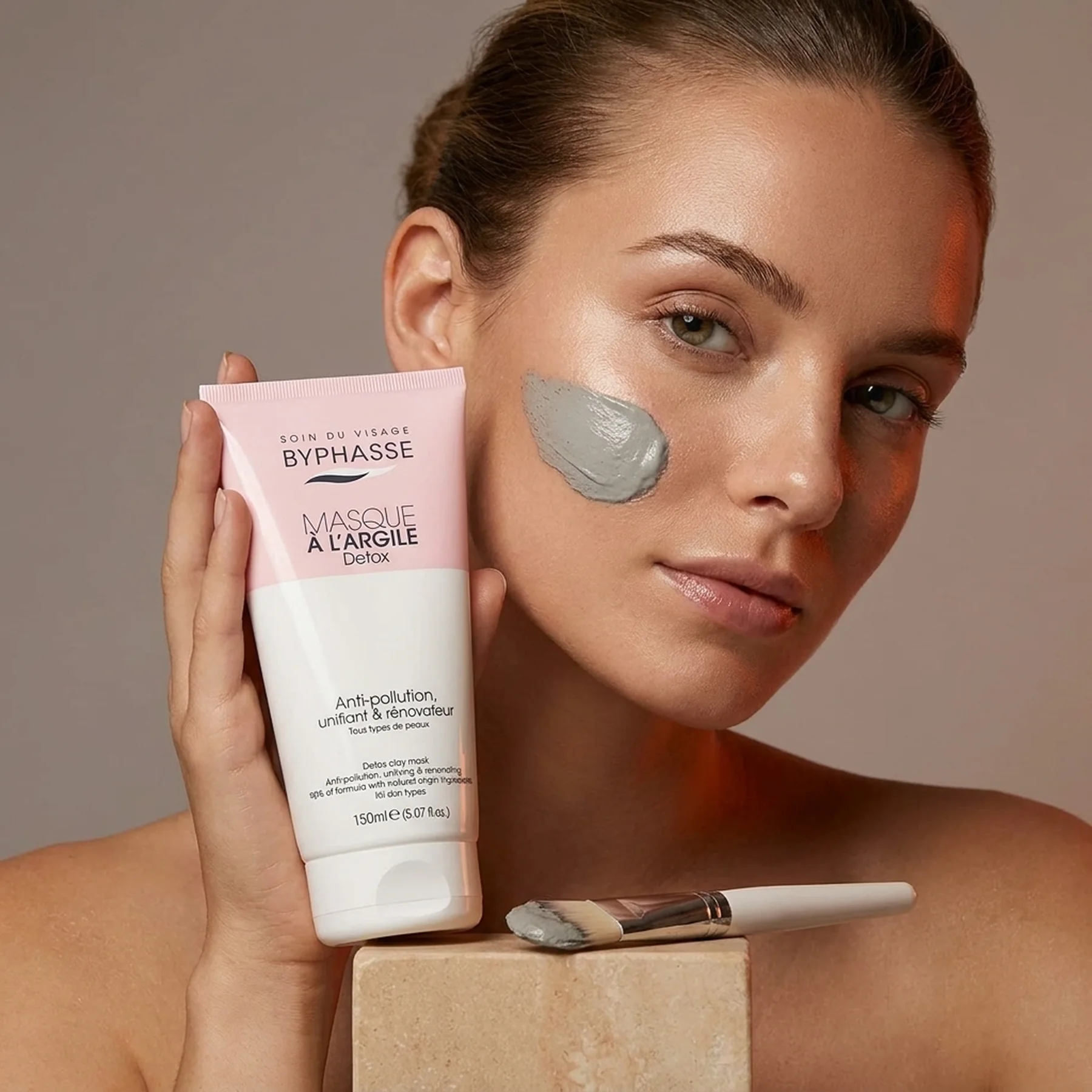 Маска для лица Byphasse Masque A L'Argile Detox Clay Mask 150 мл