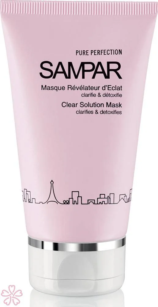 Маска для жирной и комбинированной кожи очищающая SAMPAR Clear Solution Mask 50 мл