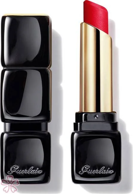 Матовая помада для губ с эффектом сияния Guerlain KissKiss Tender Matte 775 Kiss Rouge