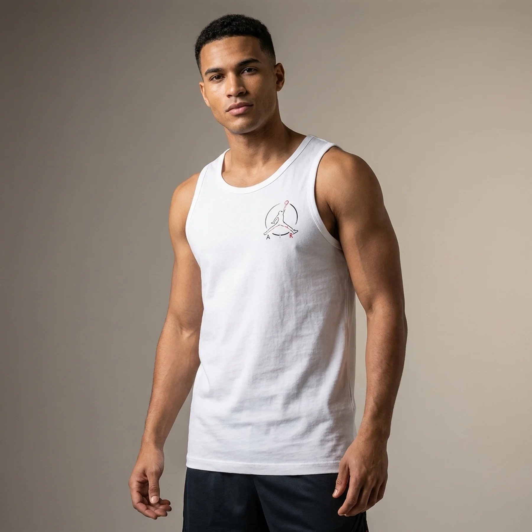 Майка чоловіча Jordan Jumpman Air Tank Top White (DB1551-100)