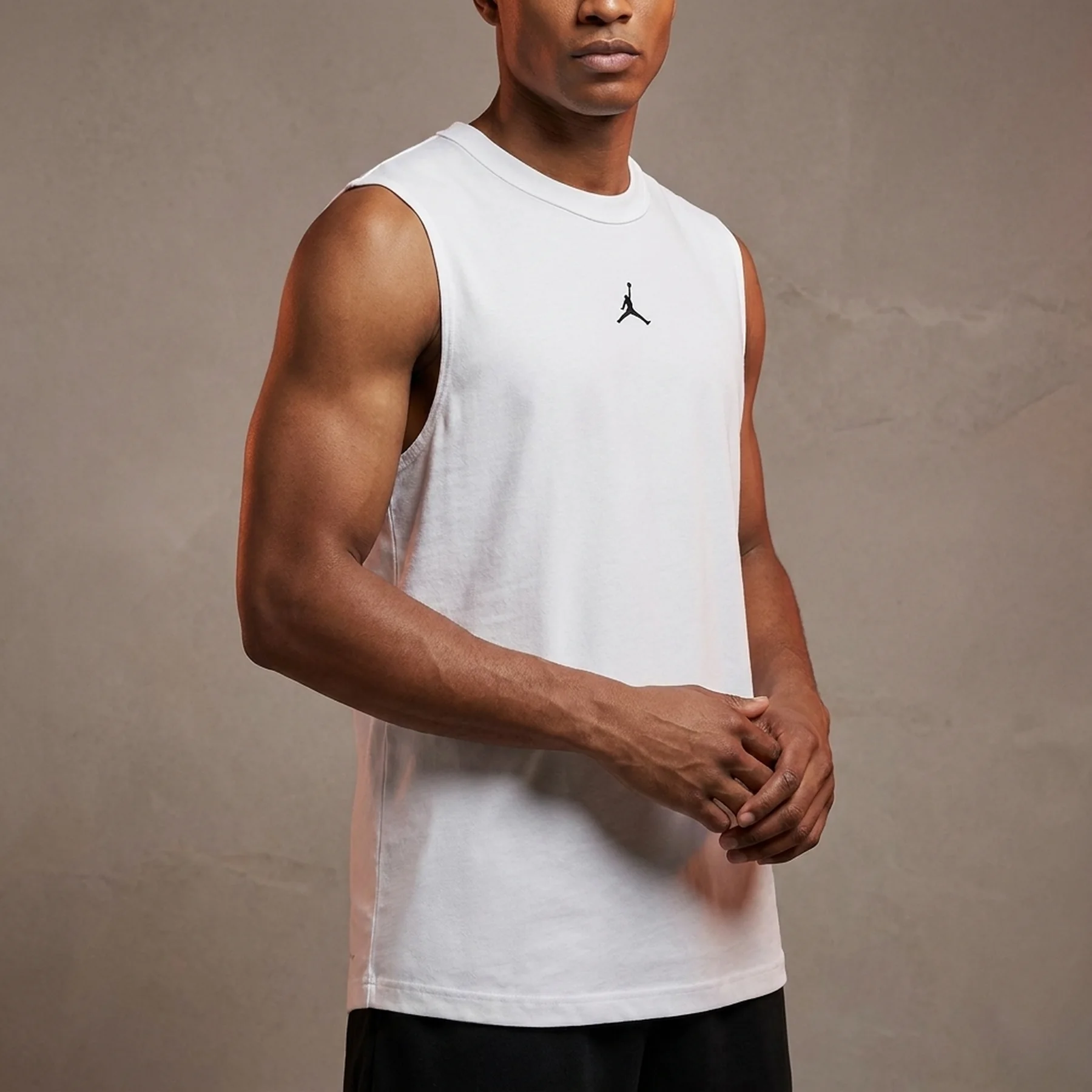 Майка чоловіча Jordan Sport Men's Dri-Fit Sleeveless Top (FN5856-100)