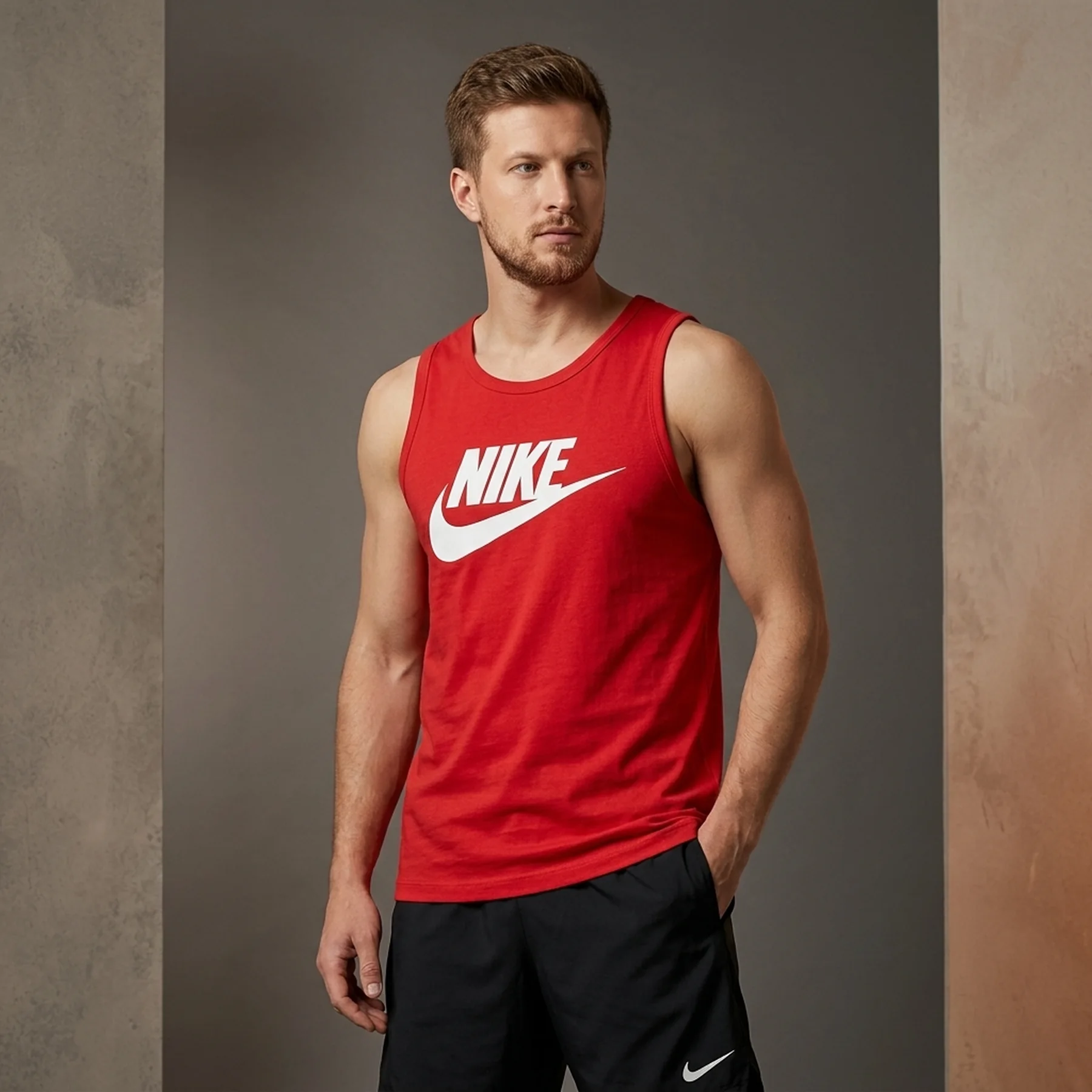 Майка чоловіча Nike M Nsw Tank Icon Futura (AR4991-657)