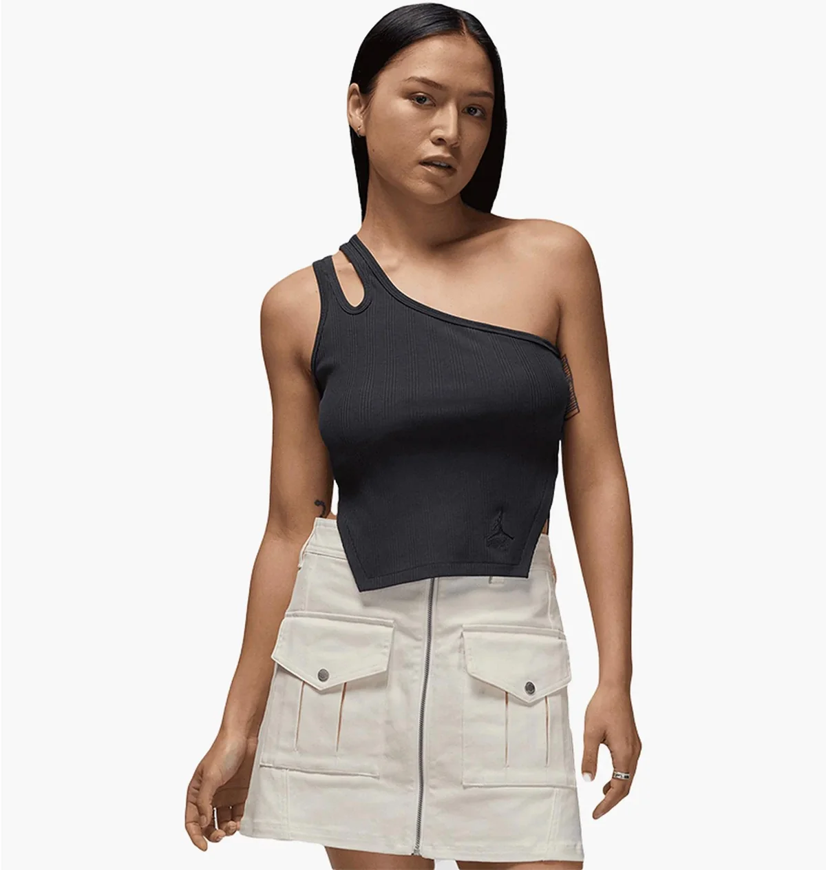 Кофта жіночі Jordan Asymmetrical Ribbed (FN5798-045)