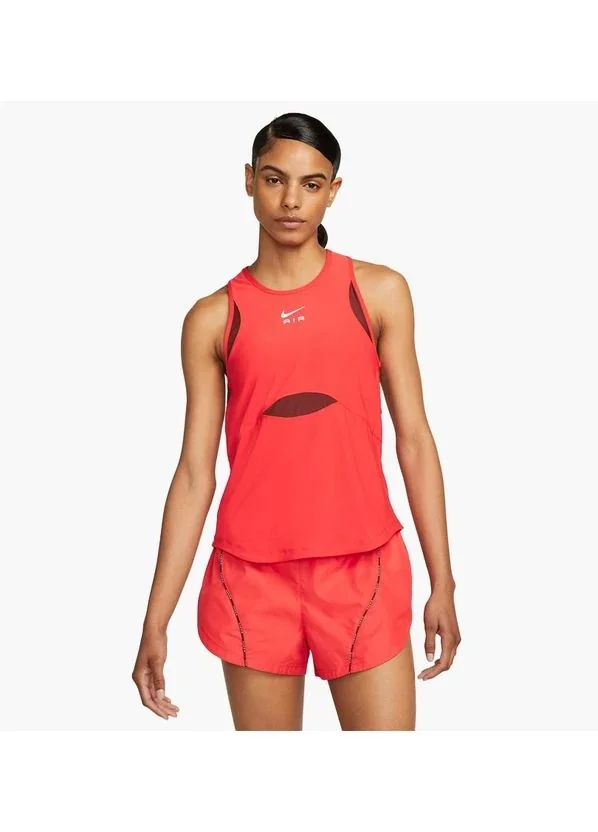 Майка жіноча Nike Air Dri-Fit Womens Running Tank Orange (DQ6131-696)