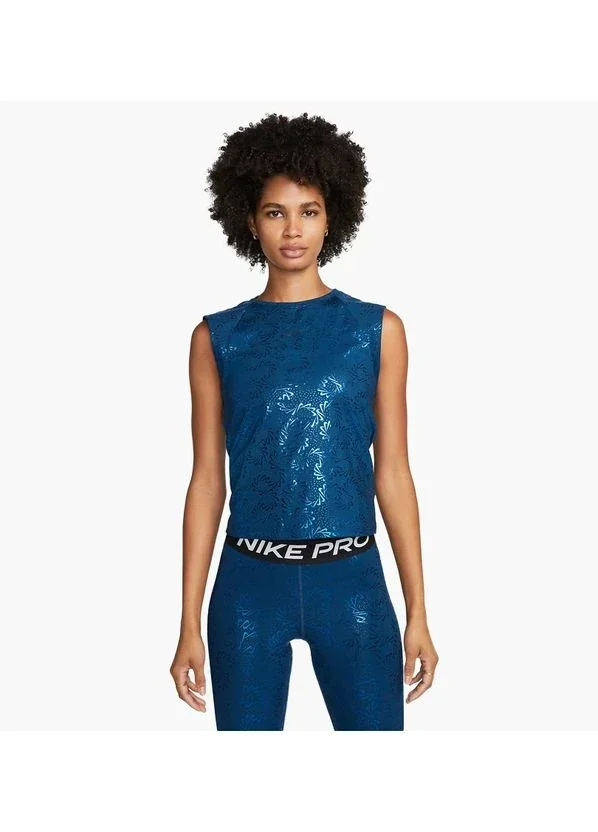 Майка жіноча Nike Pro Dri-Fit Blue (DQ6174-460)