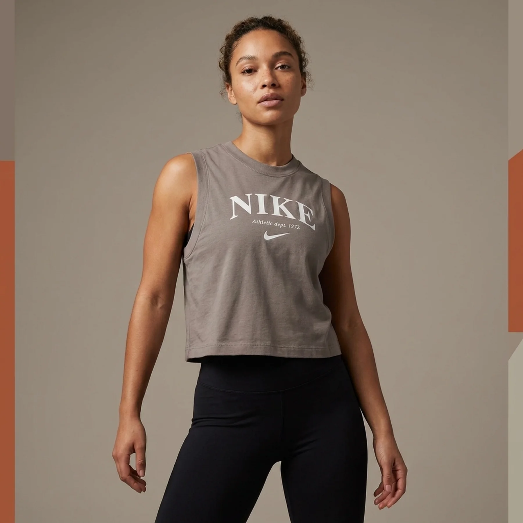 Майка жіноча Nike Sportswear Womens Tank Grey (DV0340-289)