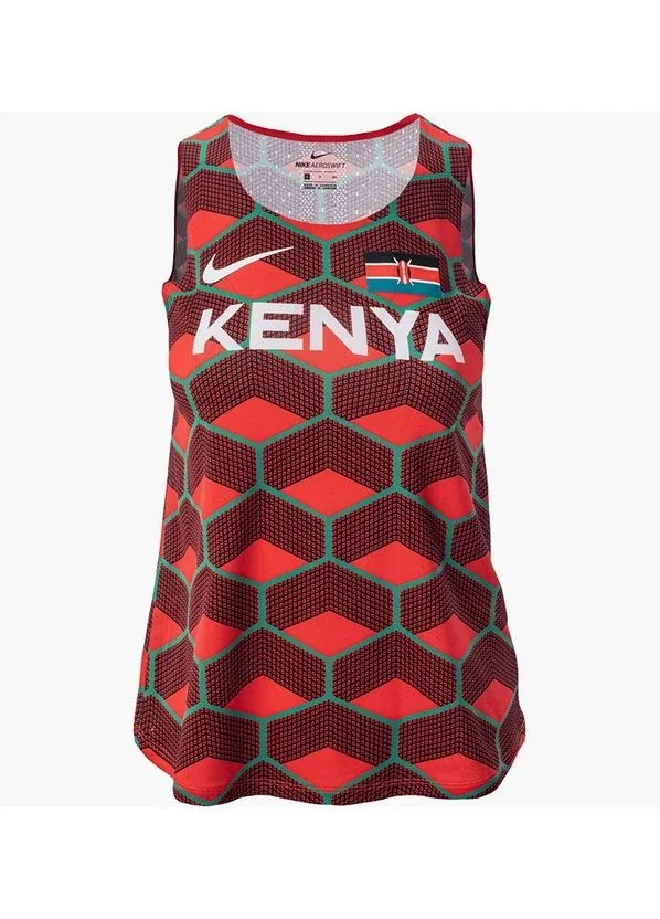 Майка жіноча Nike W Df Adv Kenya Aroswft Sglt Bordo/Red (CV0381-673)