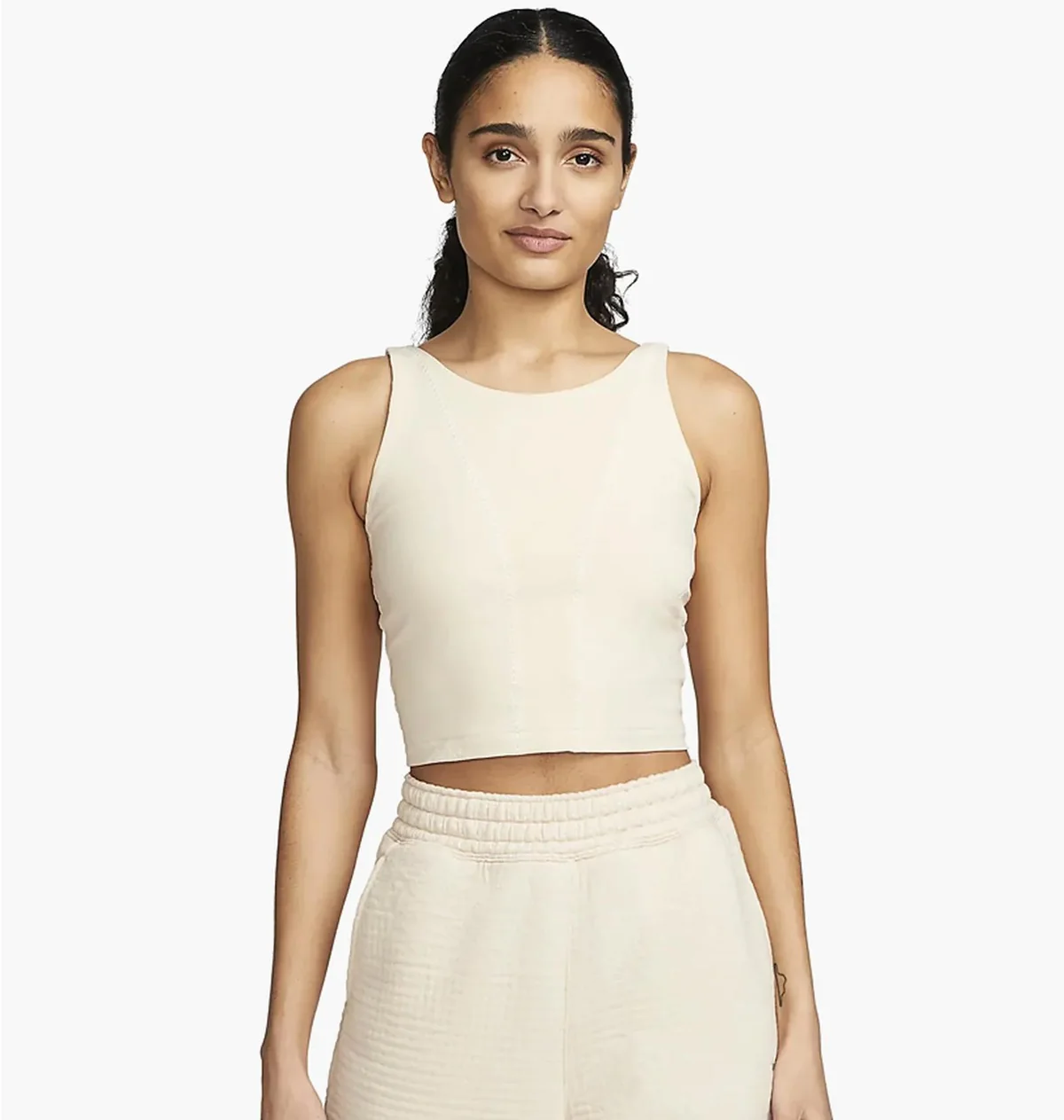 Майка жіноча Nike W Ny Df Luxe Crop Tank Nv (DV9171-126)