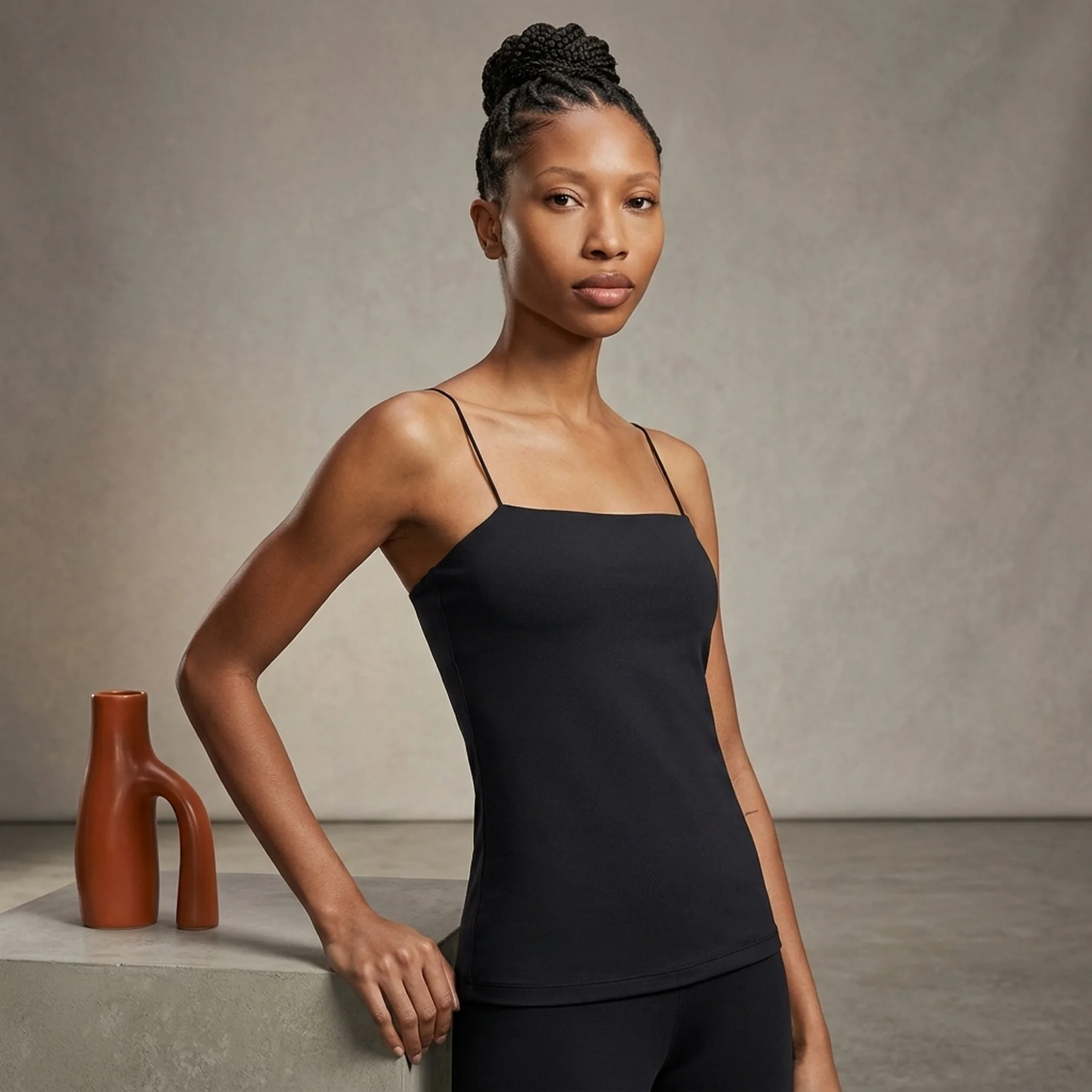 Майка жіноча Nike Yoga Luxe Black (DA1059-010)