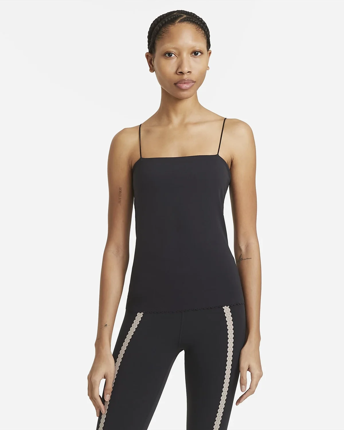 Майка жіноча Nike Yoga Luxe Black (DA1059-010)