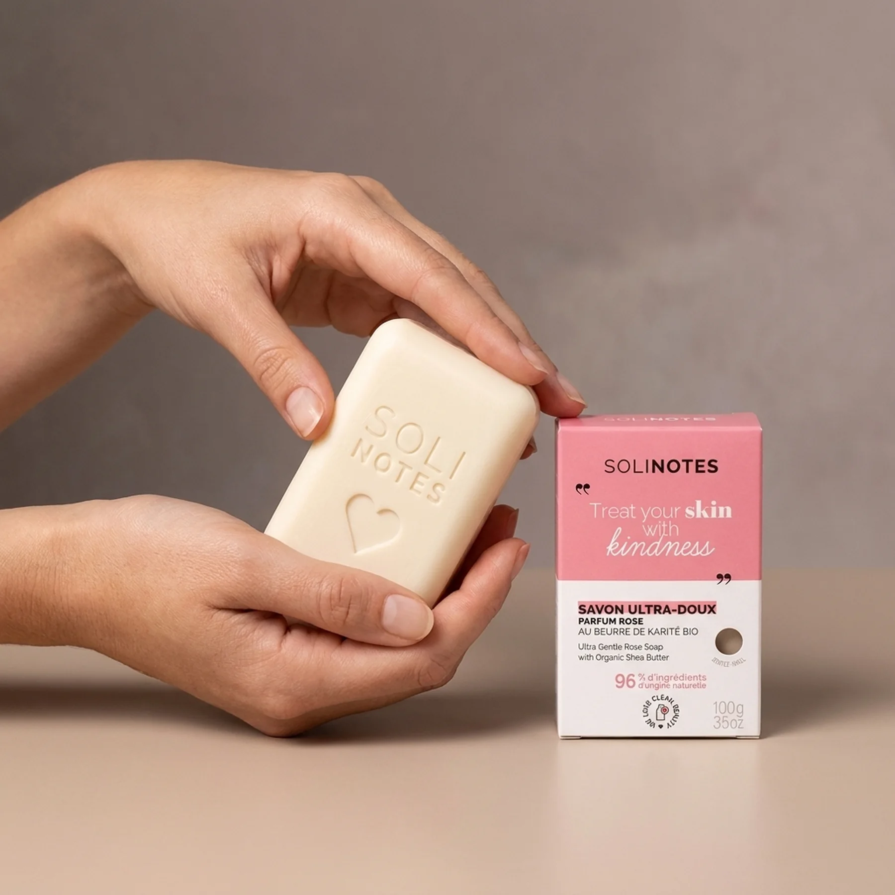 Мыло для женщин Solinotes Rose 100 г