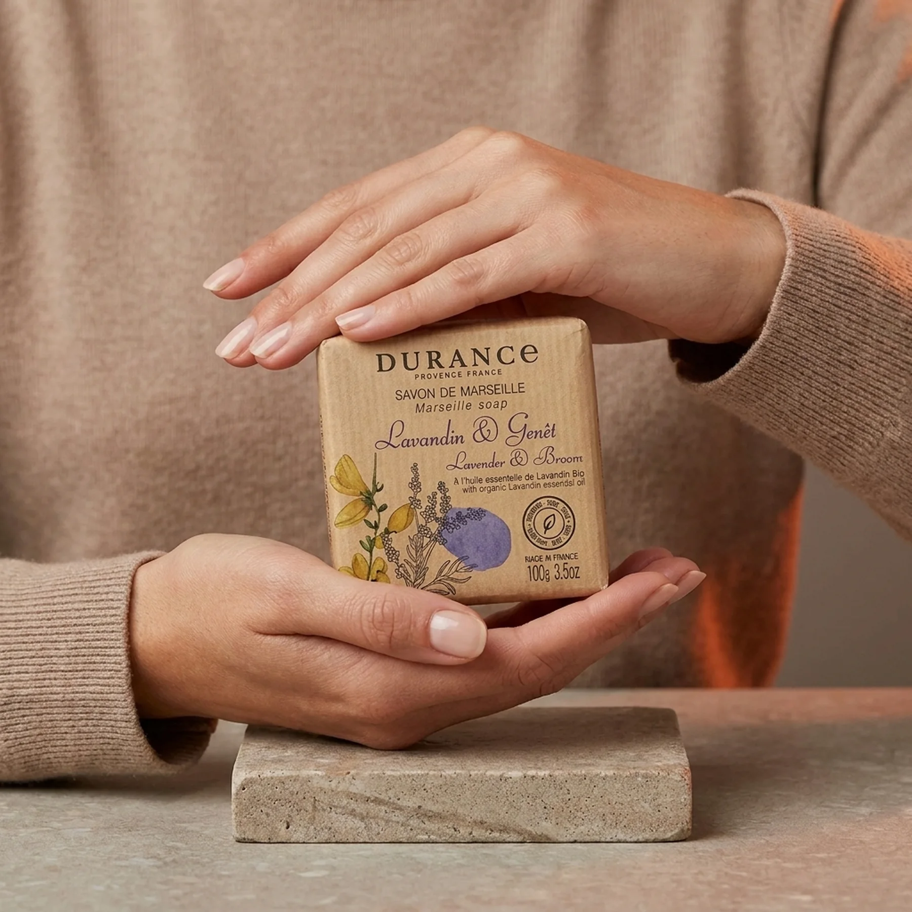 Мыло Durance Marseille Soap 100 г Лаванда