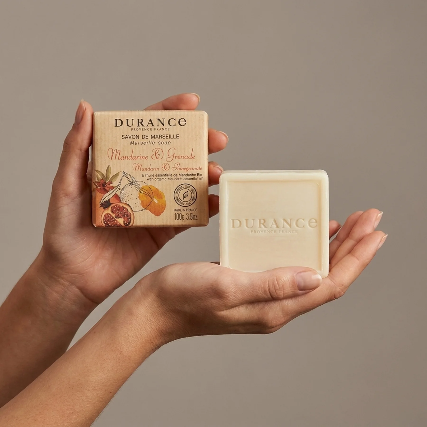Мыло Durance Marseille Soap 100 г Мандарин і Гранат