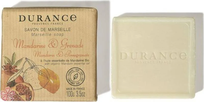 Мыло Durance Marseille Soap 100 г Мандарин і Гранат