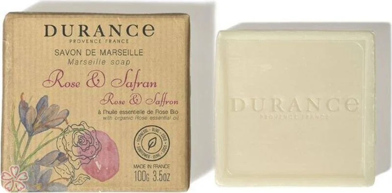 Мыло Durance Marseille Soap 100 г Троянда і Шафран