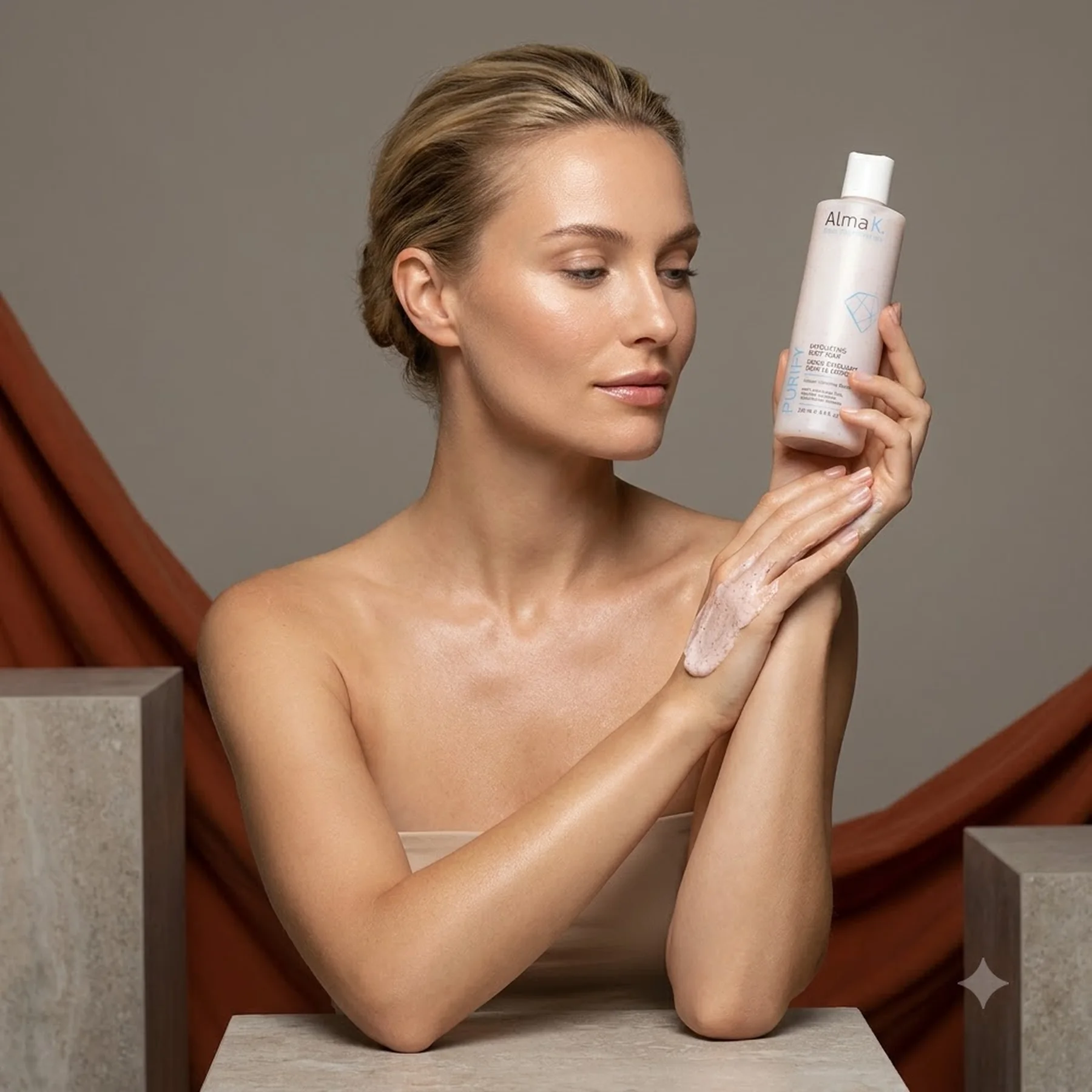 Мыло-скраб для тела Alma K Exfoliating Body Soap 250 мл