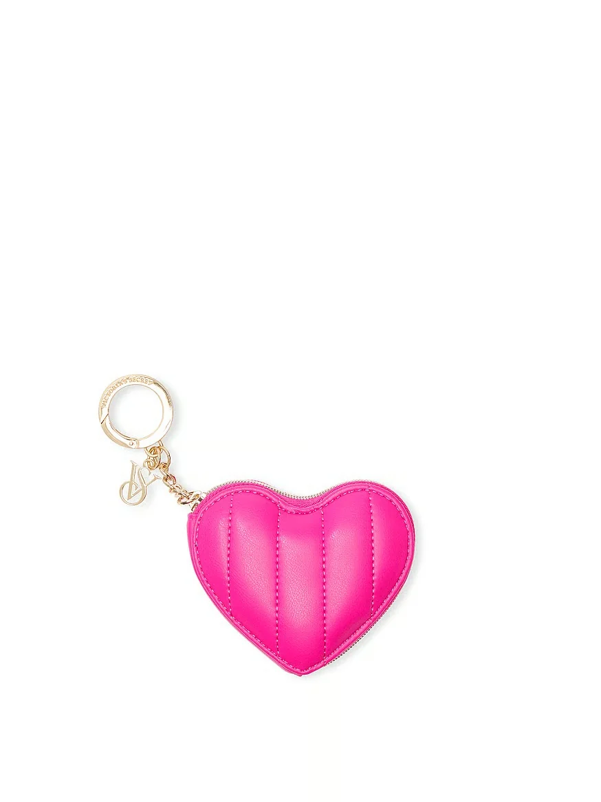 Міні гаманець Victoria's Secret у формі серця 1159840251 (Рожевий One Size)
