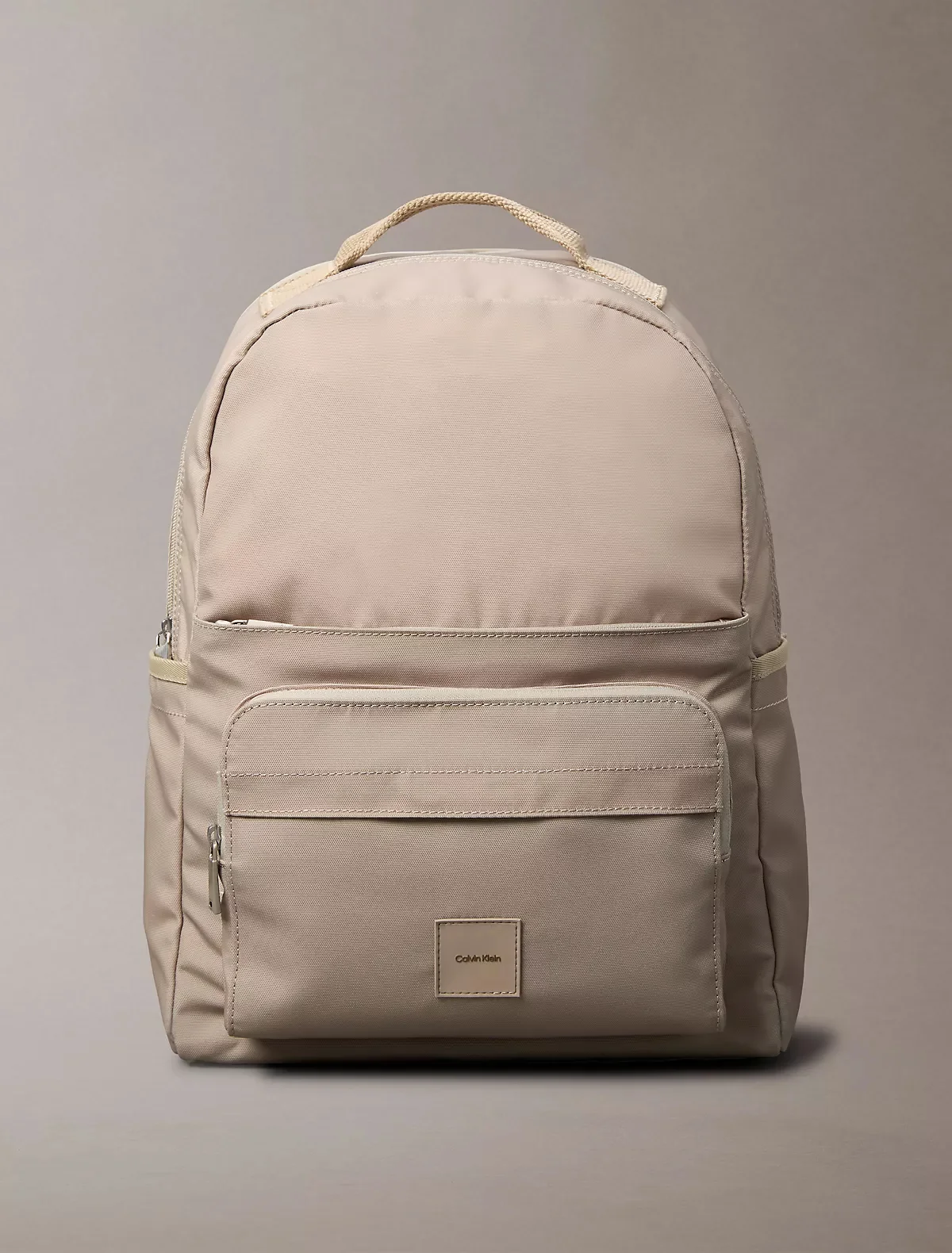Місткий рюкзак Calvin Klein на блискавці 1159847544 (Бежевий One Size)