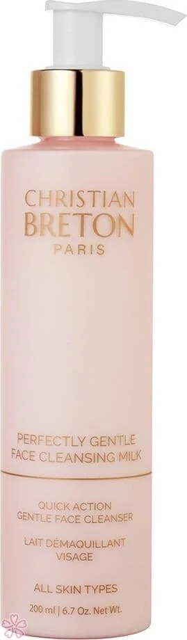 Очищающее молочко для лица с витамином E Christian BRETON Perfectly Gentle Face Cleansing Milk 200 мл