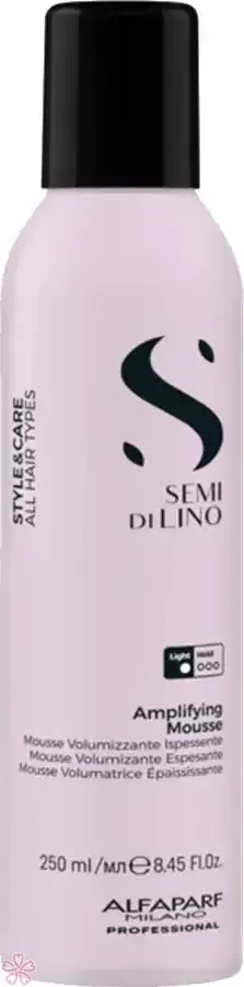 Мусс Alfaparf Milano Semi Di Lino Style & Care Amplifying Mousse 250 мл